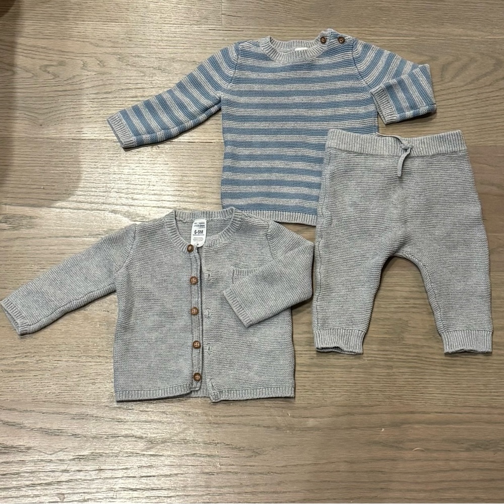 Cozy Kids Gray Matching Set